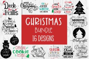 Christmas Holiday Bundle: Perfect Graphics for Crafters