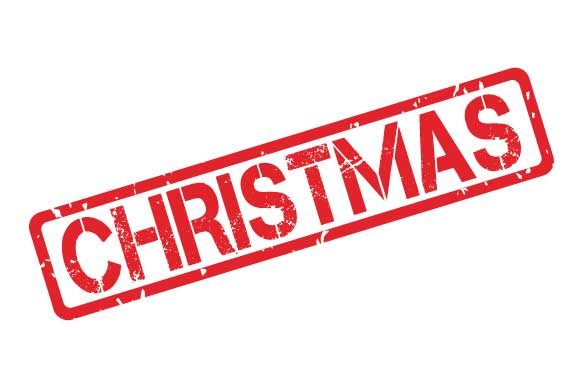 Christmas Rubber Stamp Stencil: Graphics & Illustrations