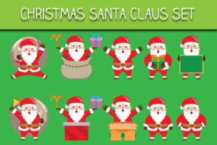 Christmas Santa Claus Set: Graphics & Illustrations Review