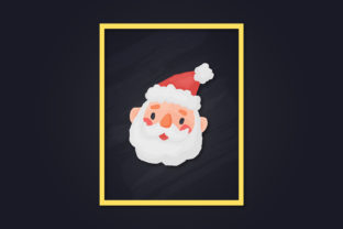 Christmas Santa Hand Drawn Doodle Graphics and Illustrations