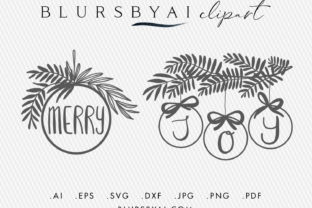 Hand Illustrated Christmas Baubles Graphics Review