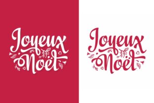 Joyeux Noel Graphics: French Christmas Illustrations