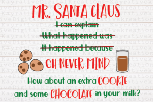 Mr. Santa Kids Christmas Shirt SVG for Graphics and Crafts