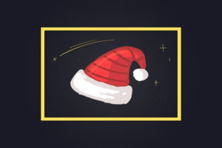 Santa Hat Christmas Hand Drawn Doodle Graphics Review